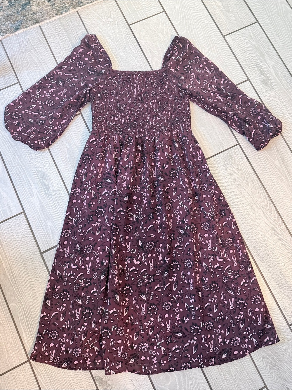 Beachlunchlounge Women's Khaleesi Square Neck Dress size M